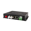 DC12V / 1A Single fiber Single mode 2 canales 1080p sdi video ip a hd-sdi convertidor